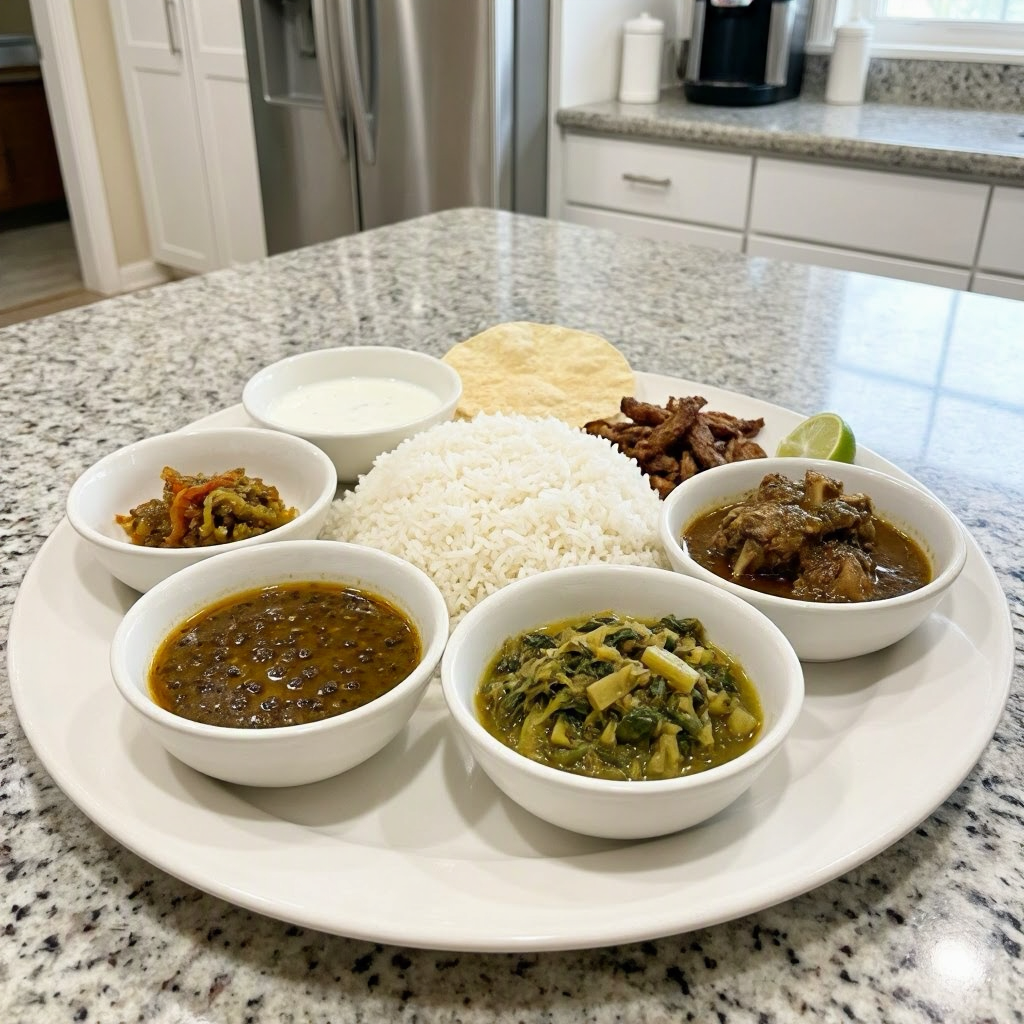 Thakali Khana Set (The Mustang Highland Daal Bhat)